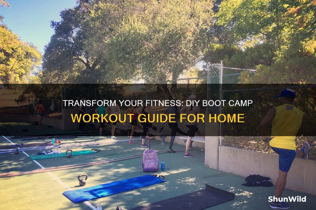 do it yourself boot camp workout