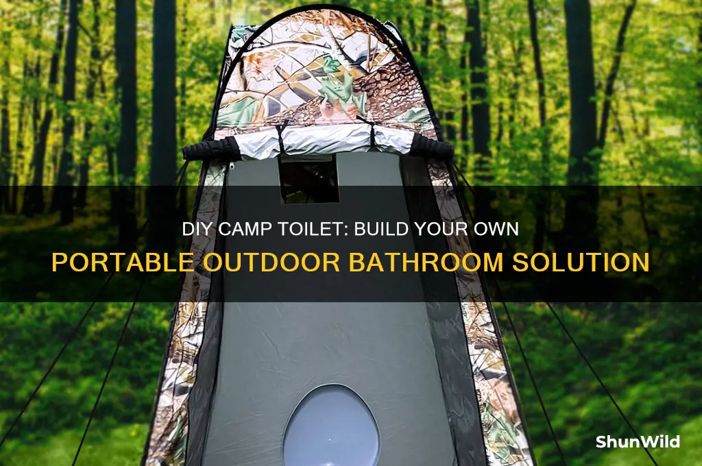 do it yourself camp toilet