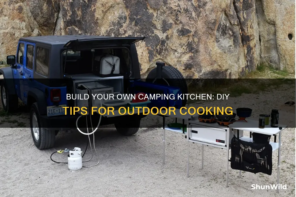 do it yourself camping kitchen