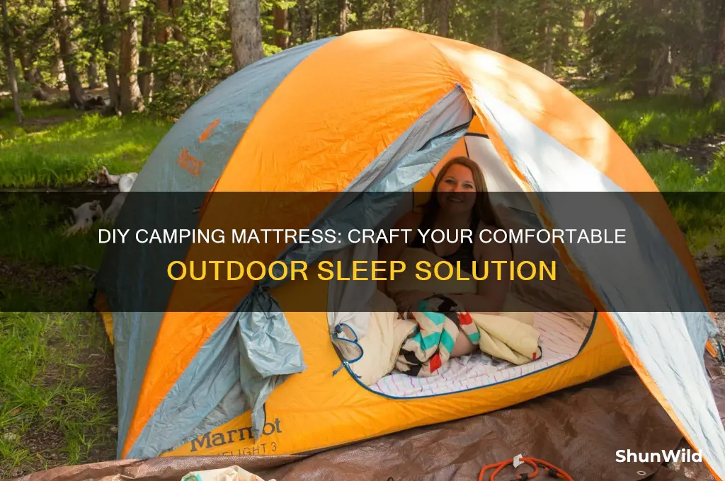 do it yourself camping mattress