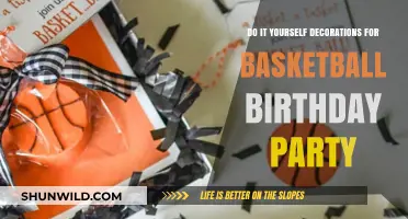 Creative DIY Decorations for a Basketball-Themed Birthday Bash