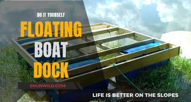 Building a Floating Boat Dock: A DIY Project