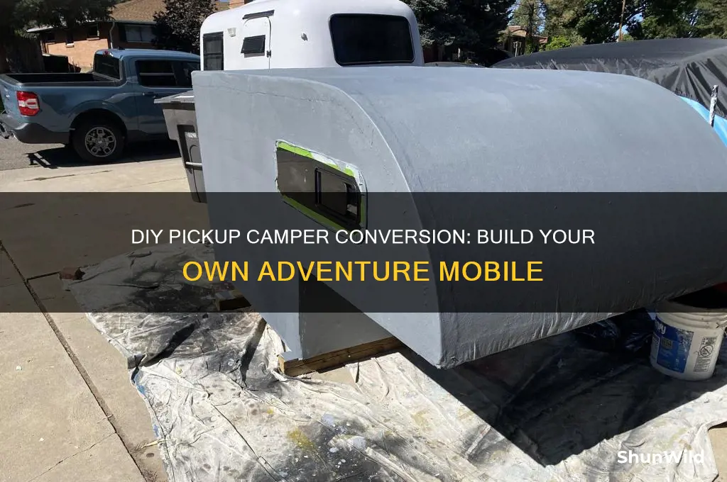 do it yourself pickup camper