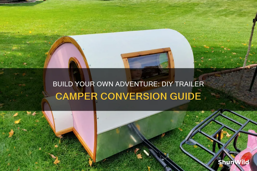 do it yourself trailer camper
