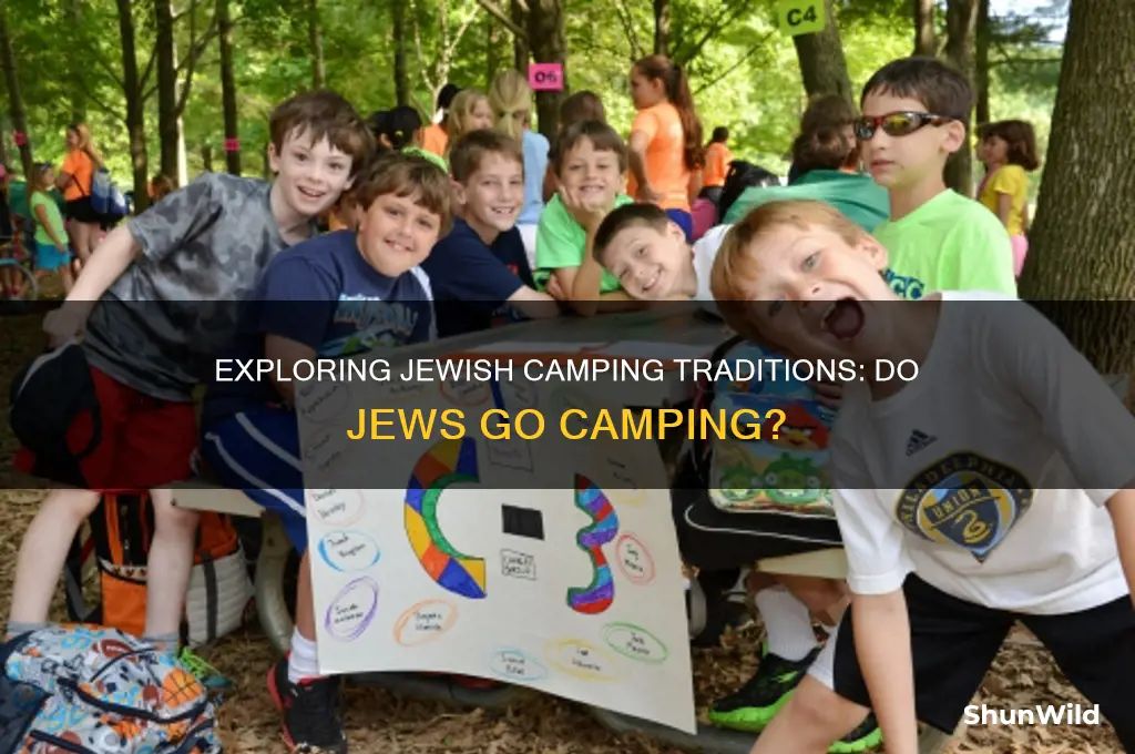 do jews go camping