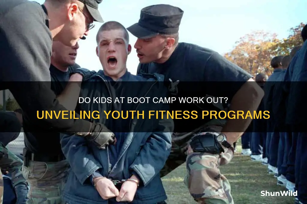 do kids at boot camp work out