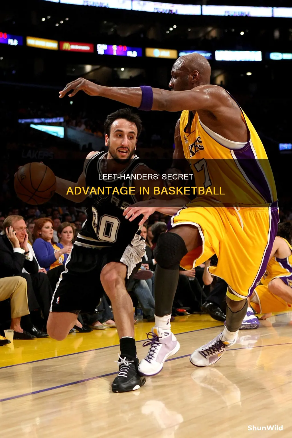 do lefties have an advantage in basketball