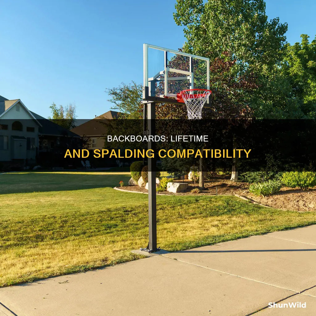 do lifetime basketball backboards fit spalding products