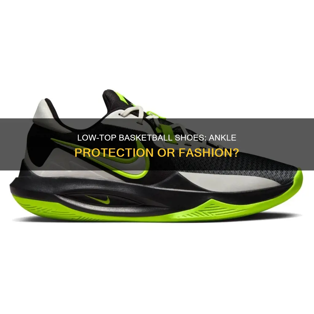 do lowtop basketball shoes protect ankle