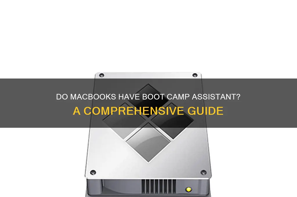 do macbooks have boot camp assistant