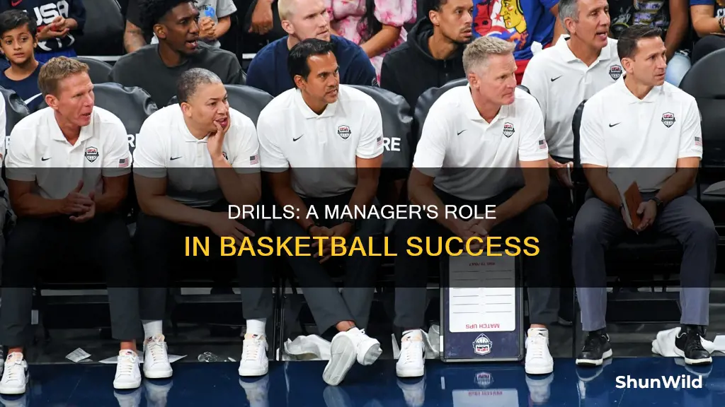 do managers run drills basketball