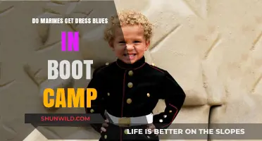 Do Marines Receive Dress Blues During Boot Camp Training?