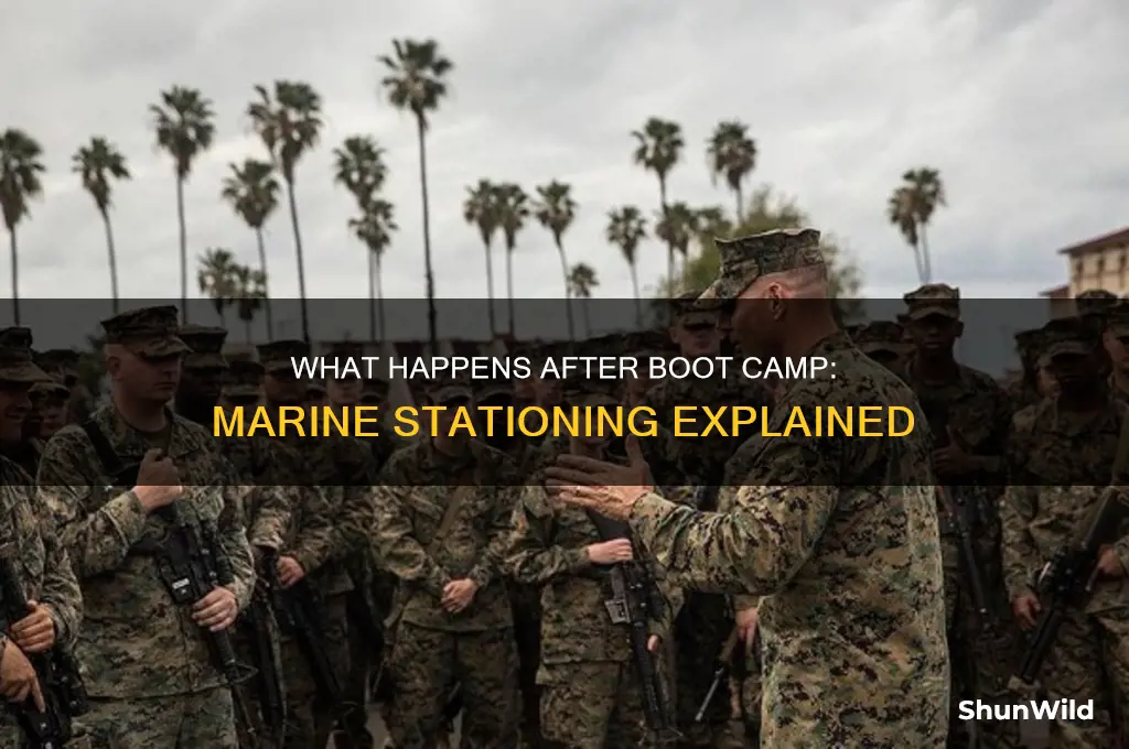 do marines get stationed after boot camp