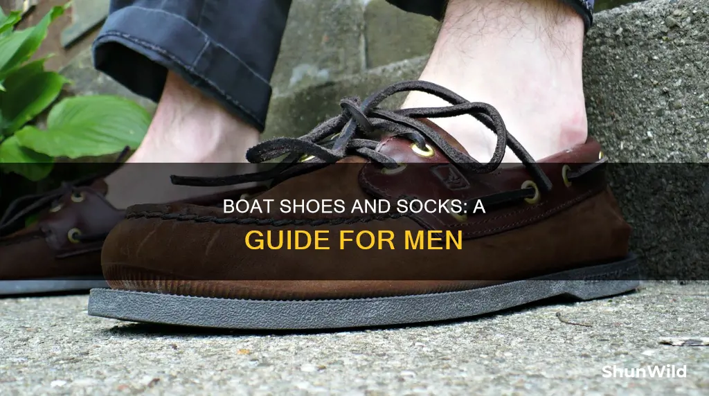 do men wear socks with boat shoes