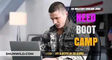 Military Civilian Jobs: Boot Camp Requirement or Not?