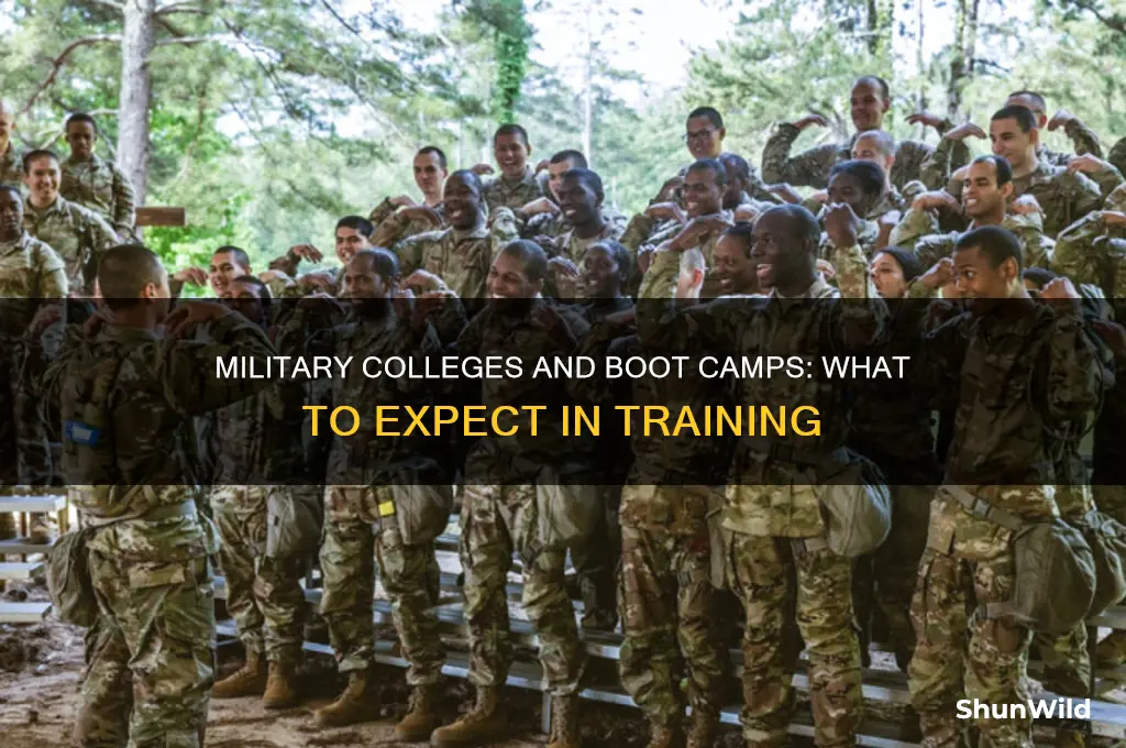 do military colleges have boot camps