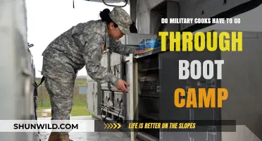 Military Cooks and Boot Camp: What’s the Training Requirement?