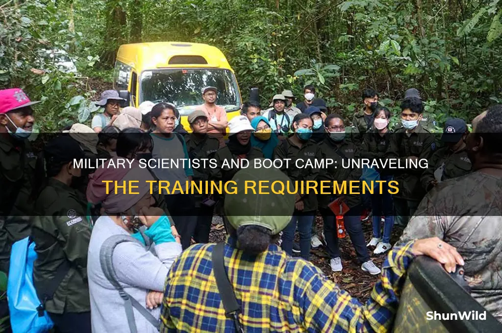 do military scientists go through boot camp