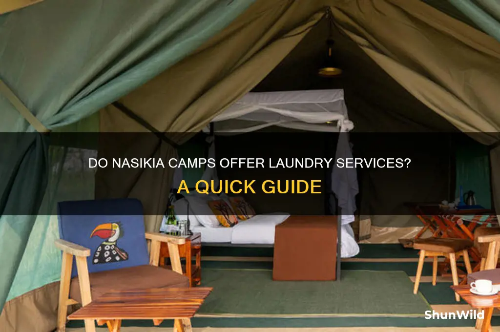 do nasikia camps do laundry