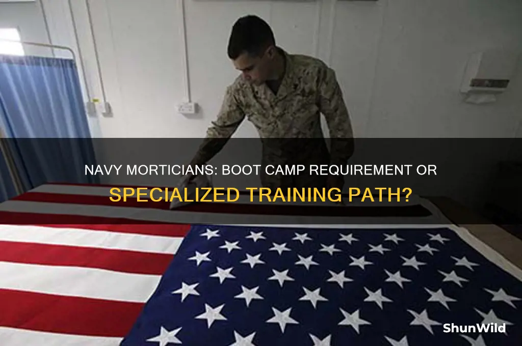 do navy morticians need to go to boot camp