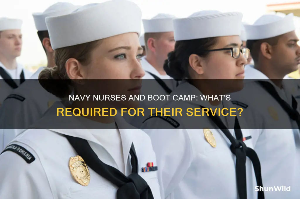 do navy nurses have to go through boot camp