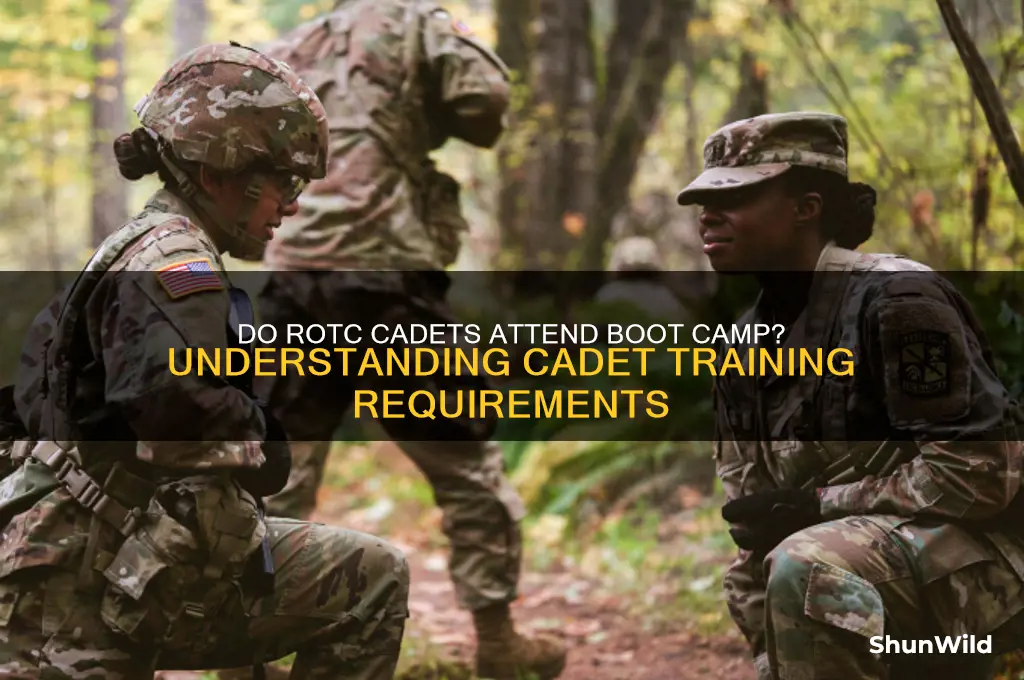 do new rotc cadets go to boot camp