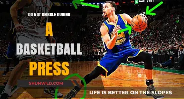 Dribbling in a Press: A Recipe for Disaster