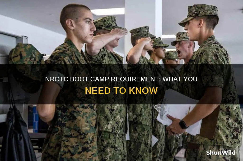 do nrotc have to go to boot camp