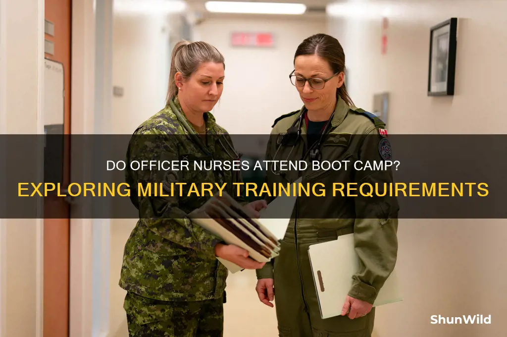 do officer nurses need to go to boot camp