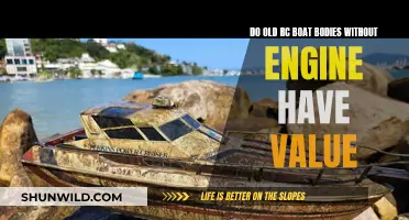 The Value of Vintage RC Boat Bodies Without Engines