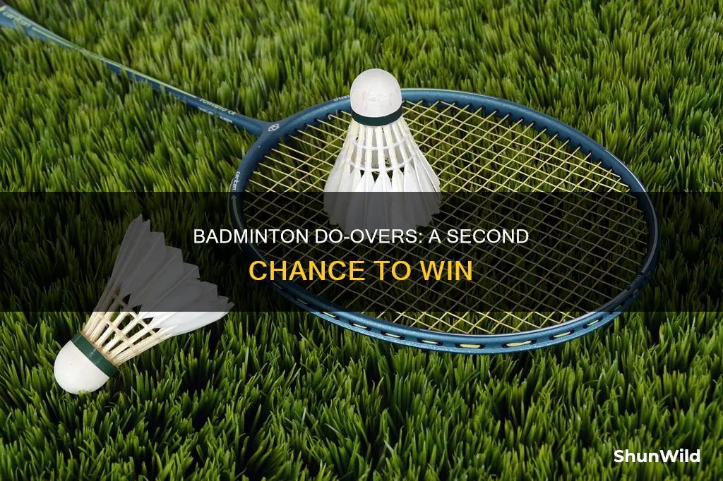 do over in badminton
