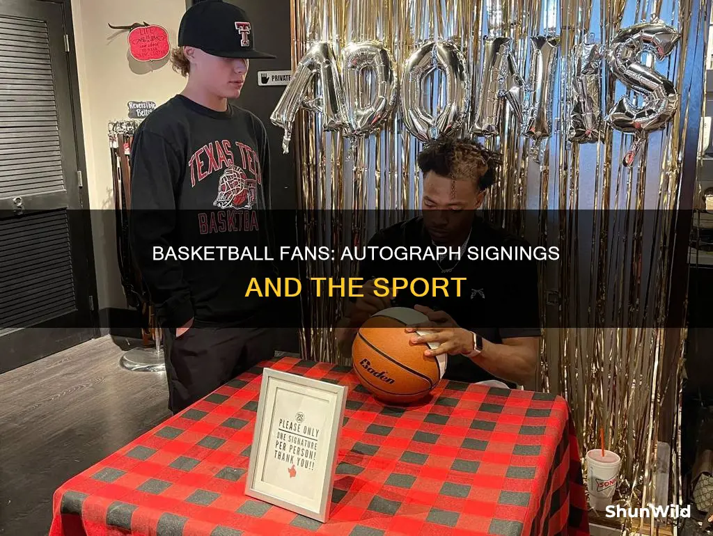 do people bring basketball to sign