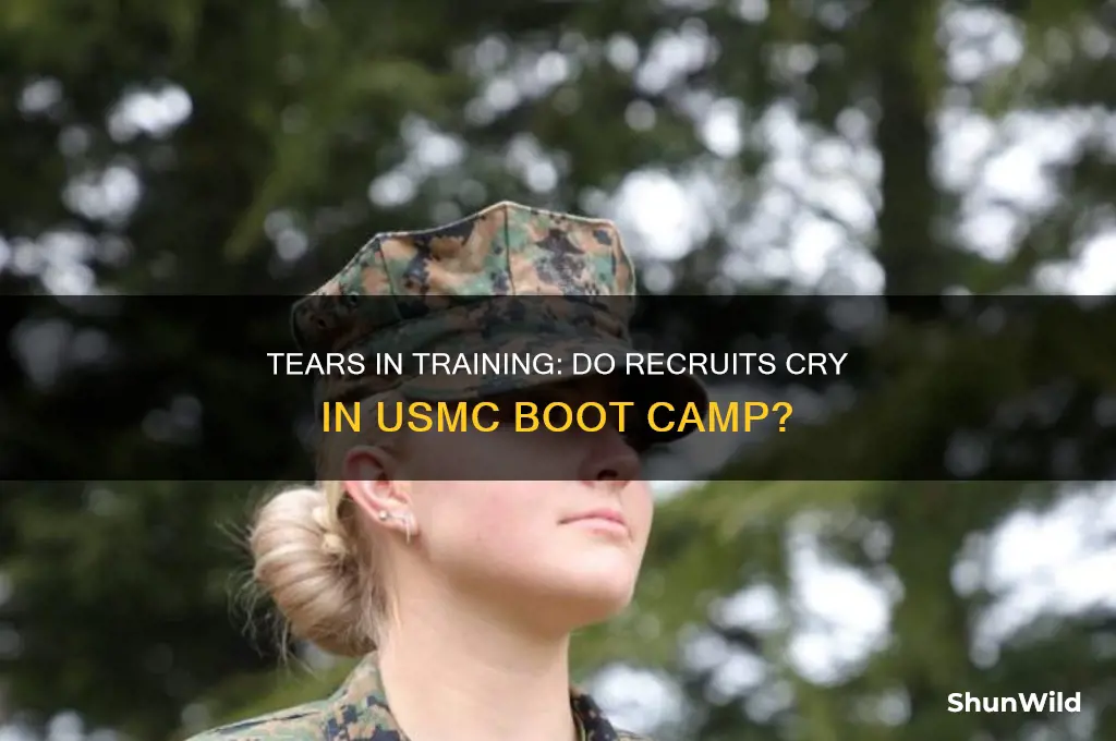 do people cry in usmc boot camp