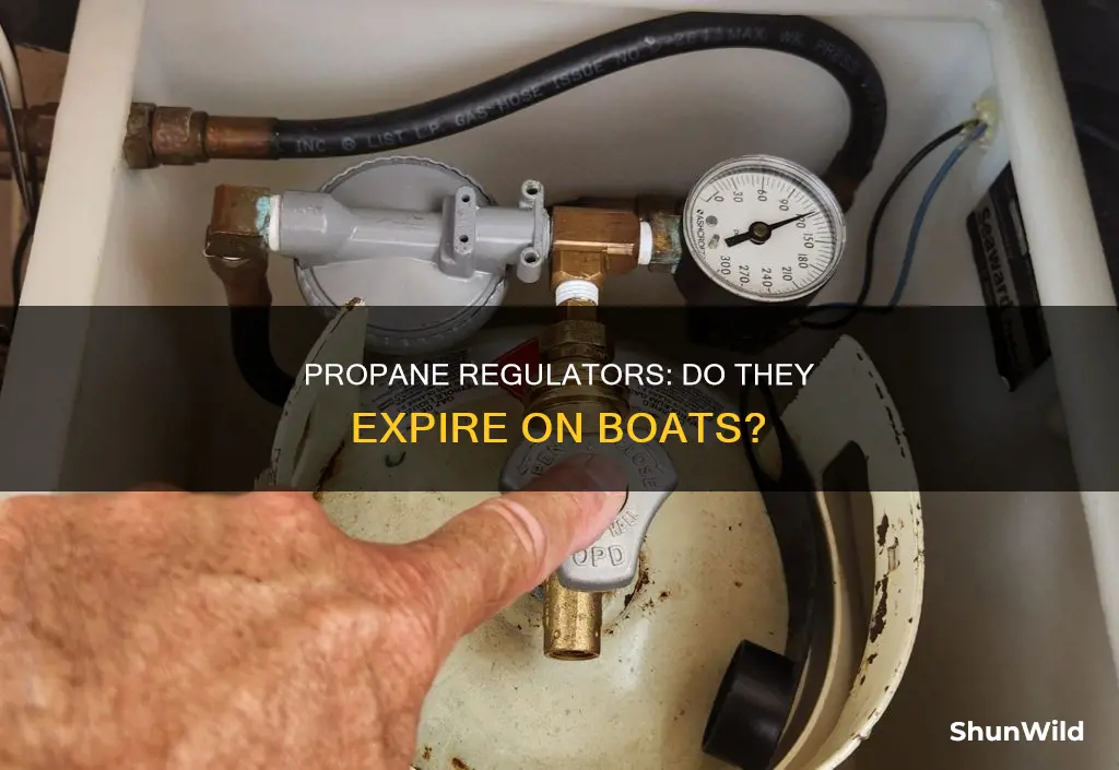 do propane regulators go bad boat