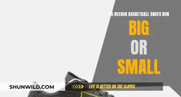 Reebok Basketball Shoes: Big or Small?