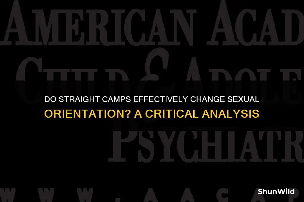 do straight camps work