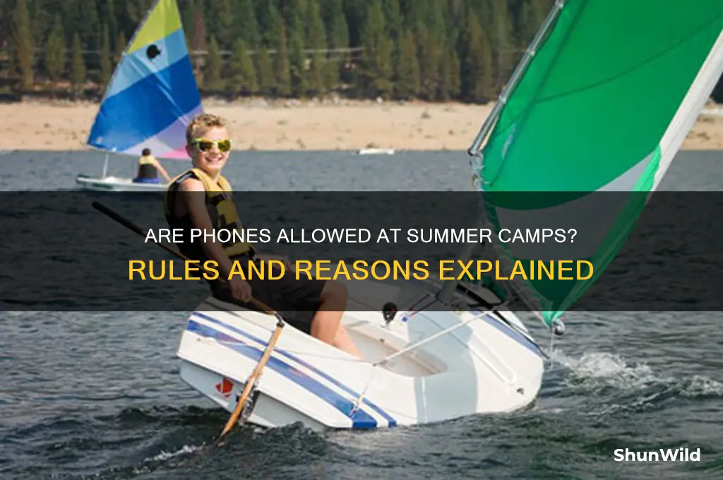 do summer camps allow phones