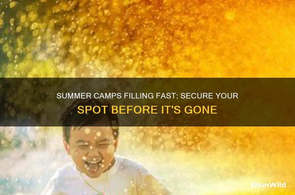 do summer camps fill up