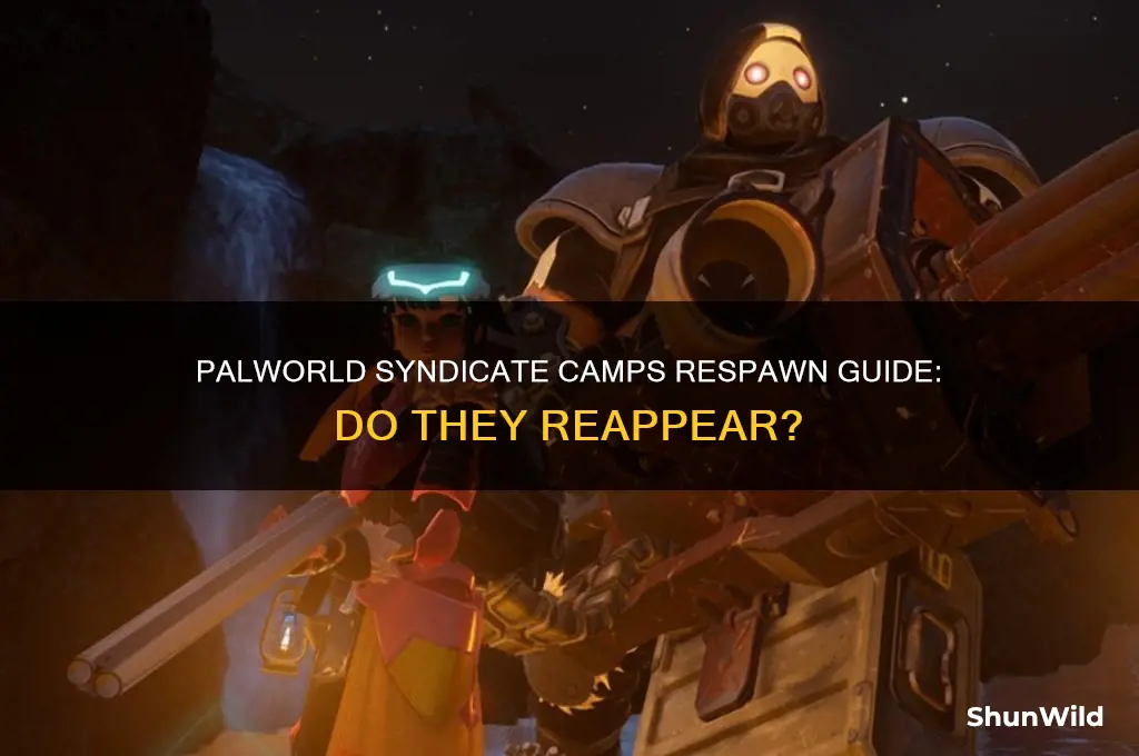 do syndicate camps respawn palworld