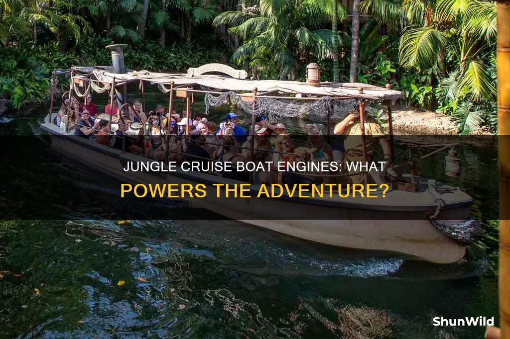 do the jungle cruise boat engine