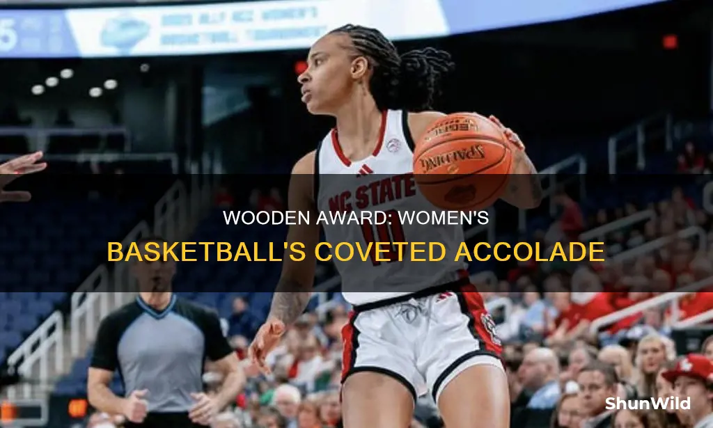 do they give a wooden award in womens basketball