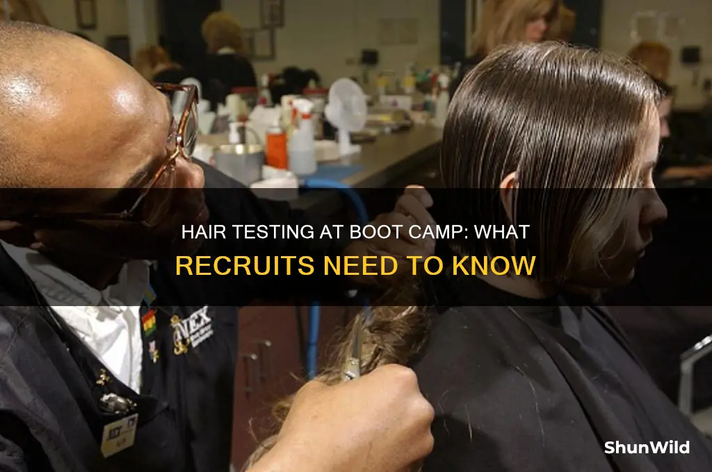 do they hair test at boot camp