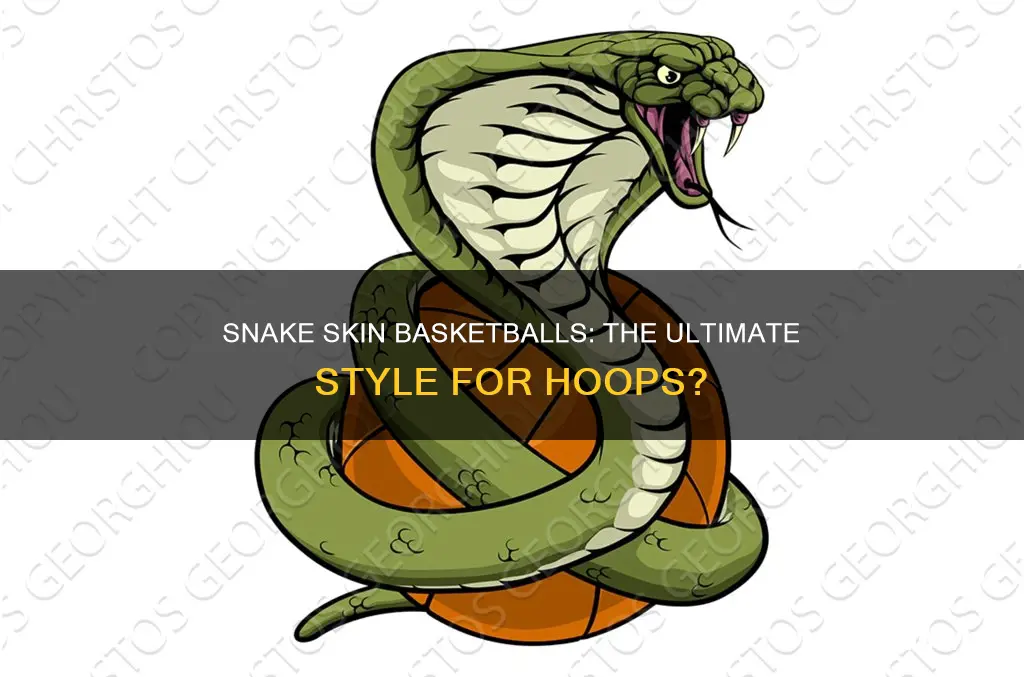 do they have snake skin basketball