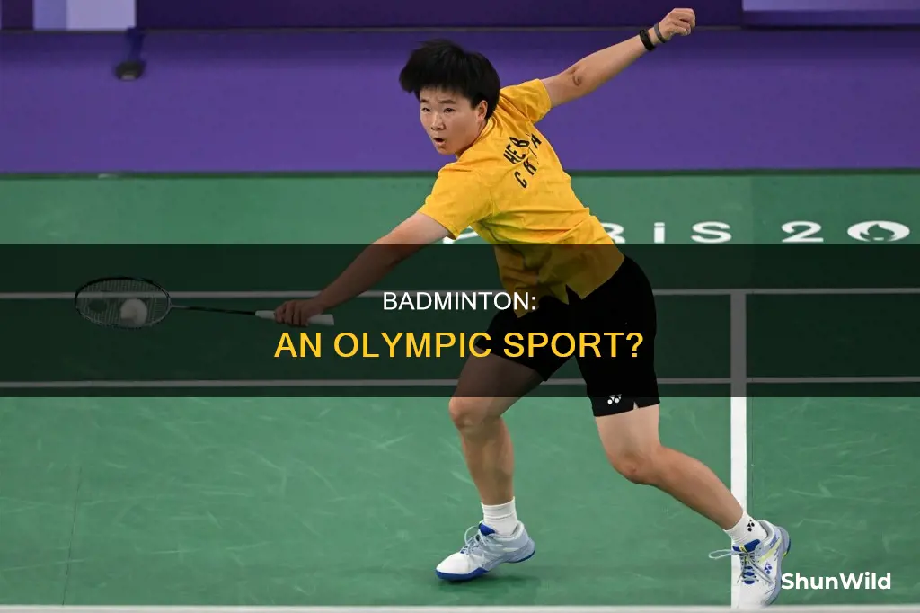 do they play badminton in olympics