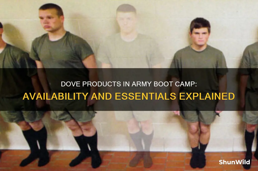 do they sell dove in army boot camp