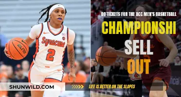 Men's Basketball Championship: Ticket Sales and the ACC