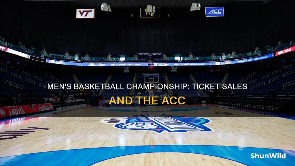 do tickets for the acc men