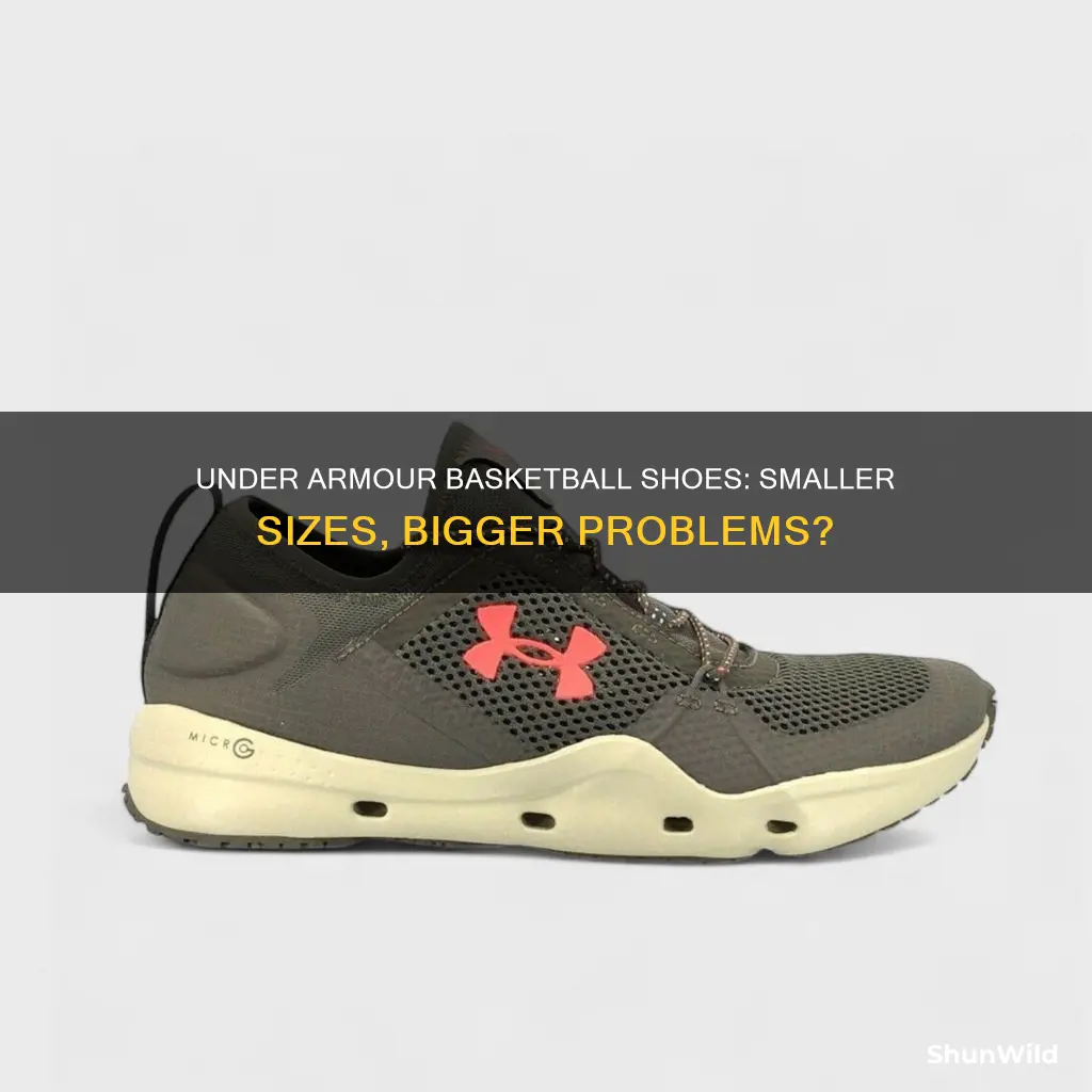 do under armour basketball shoes run small