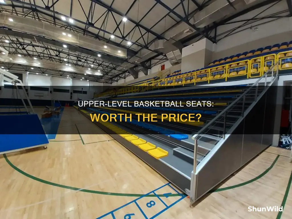 do upper level basketball seats suck