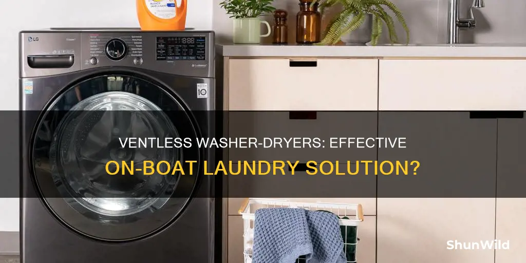 do ventless washer dryers work on boat